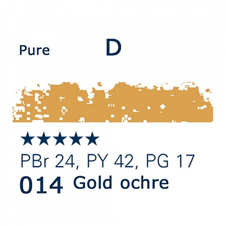 Schmincke Pastels, 014 gold ochre - D
