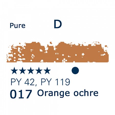 Schmincke Pastels, 017 orange ochre - D