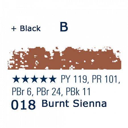 Schmincke Pastels, 018 burnt Sienna - B