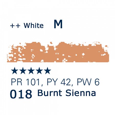 Schmincke Pastels, 018 burnt Sienna - M
