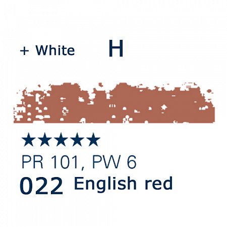 Schmincke Pastels, 022 English red - H