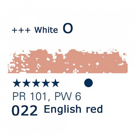 Schmincke Pastels, 022 English red - O