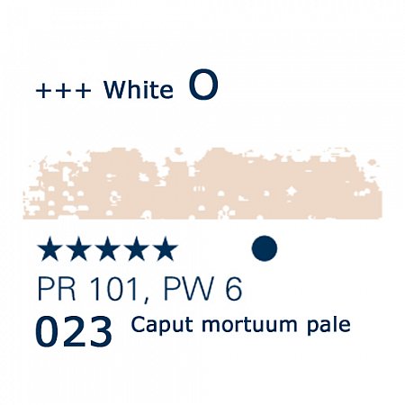Schmincke Pastels, 023 caput mortuum pale - O