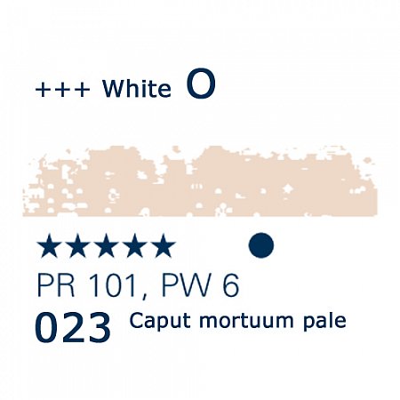 Schmincke Pastels, 023 caput mortuum pale - O