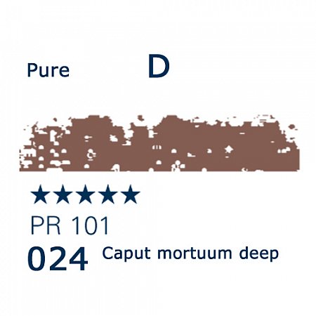 Schmincke Pastels, 024 caput mortuum deep - D