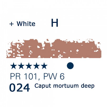 Schmincke Pastels, 024 caput mortuum deep - H