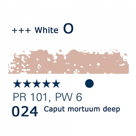 Schmincke Pastels, 024 caput mortuum deep - O