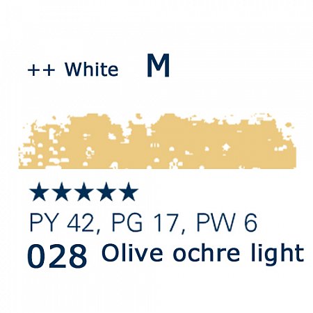 Schmincke Pastels, 028 olive ochre light - M