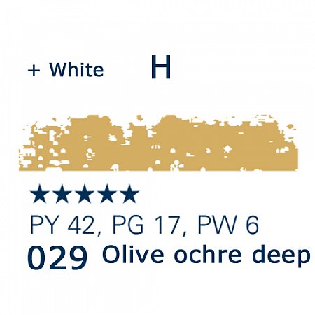 Schmincke Pastels, 029 olive ochre deep - H