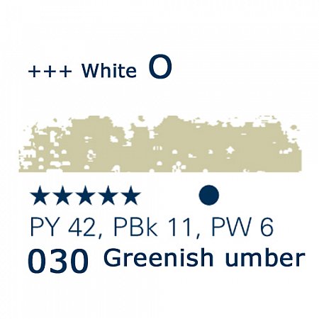 Schmincke Pastels, 030 greenish umber - O