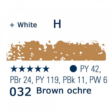 Schmincke Pastels, 032 brown ochre - H