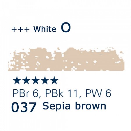 Schmincke Pastels, 037 sepia brown - O