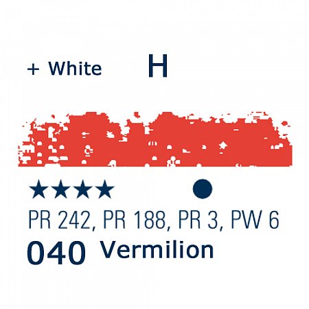 Schmincke Pastels, 040 vermillion - H