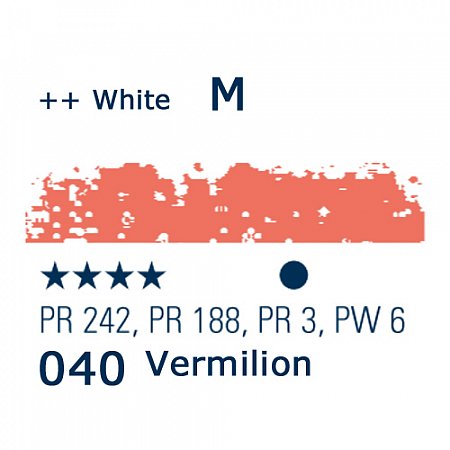 Schmincke Pastels, 040 vermillion - M