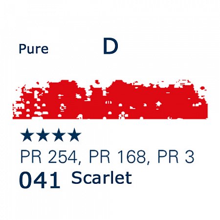 Schmincke Pastels, 041 scarlet - D