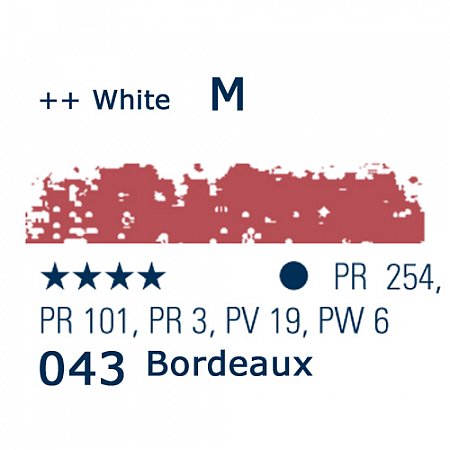 Schmincke Pastels, 043 Bordeaux - M