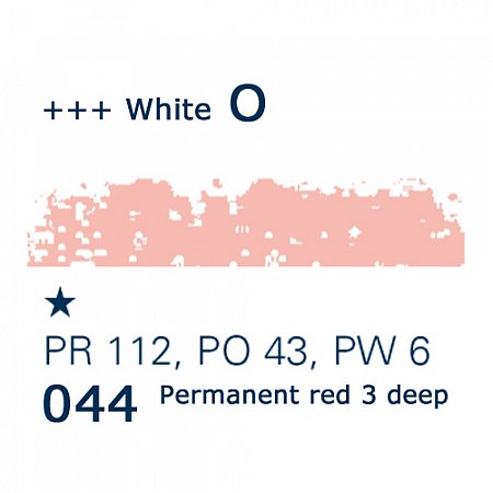 Schmincke Pastels, 044 permanent red 3 deep - O