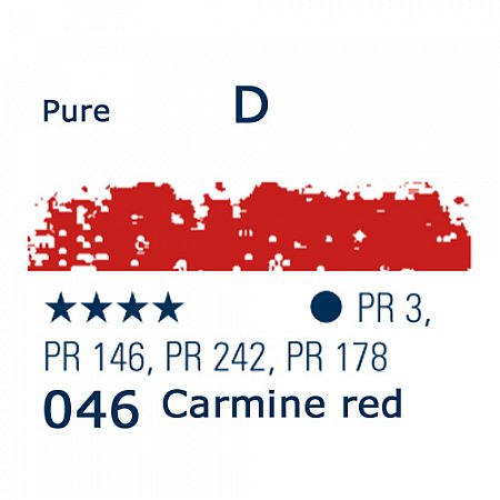 Schmincke Pastels, 046 carmine red - D