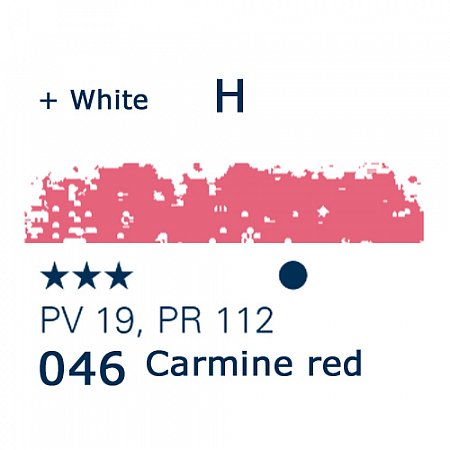 Schmincke Pastels, 046 carmine red - H
