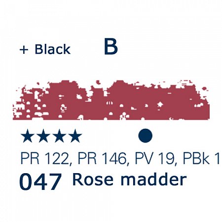 Schmincke Pastels, 047 rose madder - B