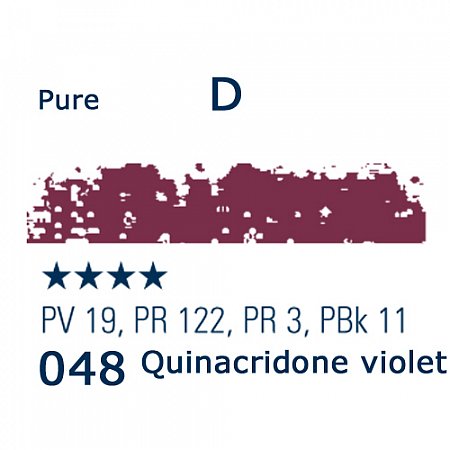 Schmincke Pastels, 048 quinacridone violet - D