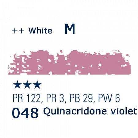Schmincke Pastels, 048 quinacridone violet - M