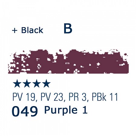 Schmincke Pastels, 049 purple 1 - B