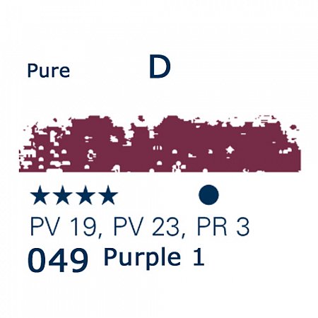 Schmincke Pastels, 049 purple 1 - D