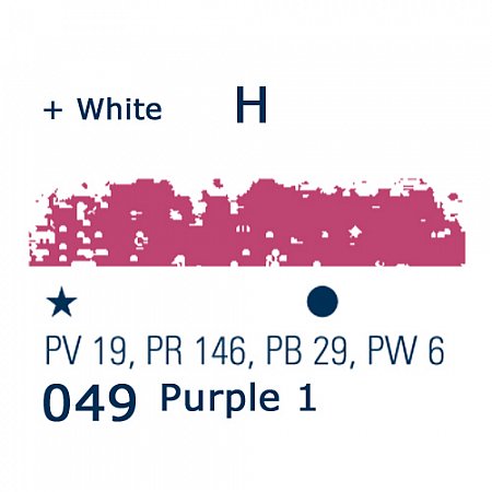 Schmincke Pastels, 049 purple 1 - H