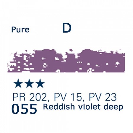 Schmincke Pastels, 055 reddish violet deep - D
