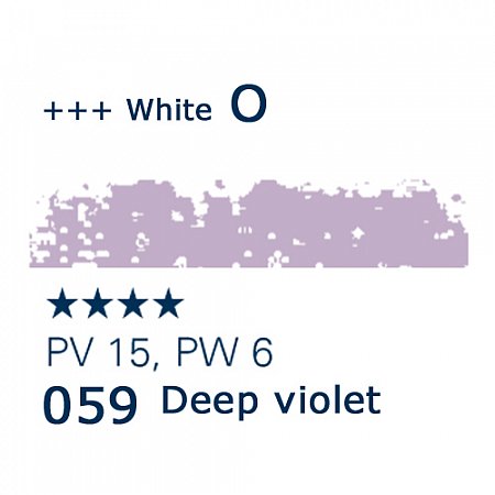 Schmincke Pastels, 059 deep violet deep - O