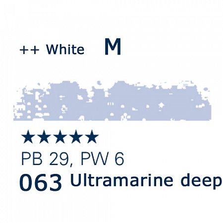 Schmincke Pastels, 063 ultramarine deep - M
