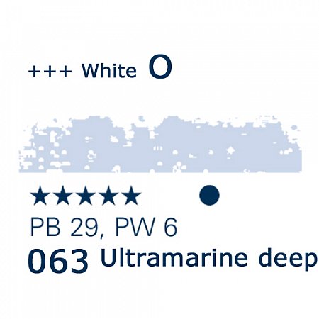 Schmincke Pastels, 063 ultramarine deep - O