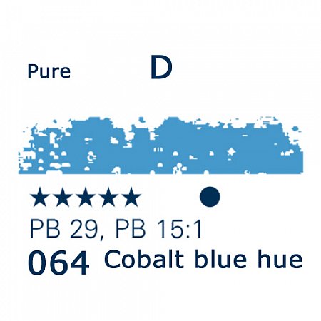 Schmincke Pastels, 064 cobalt blue tone - D