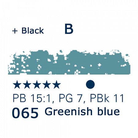 Schmincke Pastels, 065 greenish blue - B