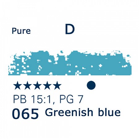 Schmincke Pastels, 065 greenish blue - D