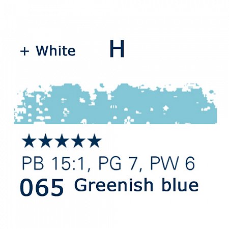 Schmincke Pastels, 065 greenish blue - H