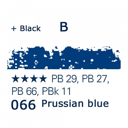 Schmincke Pastels, 066 Prussian blue - B