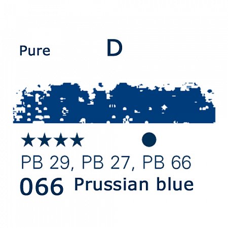 Schmincke Pastels, 066 Prussian blue - D