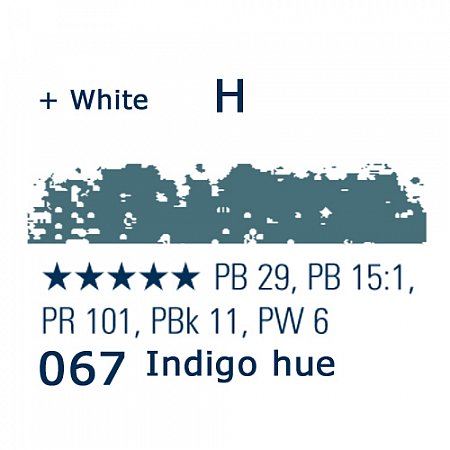 Schmincke Pastels, 067 indigo tone - H
