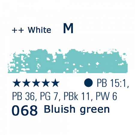 Schmincke Pastels, 068 bluish green - M