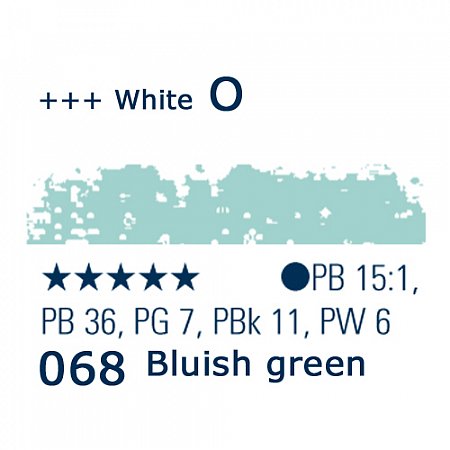 Schmincke Pastels, 068 bluish green - O