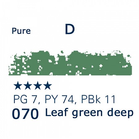 Schmincke Pastels, 070 leaf green deep - D