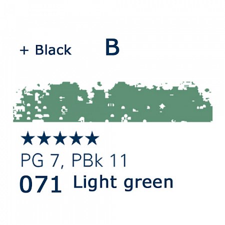 Schmincke Pastels, 071 light green - B