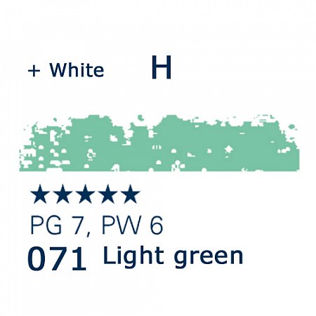 Schmincke Pastels, 071 light green - H