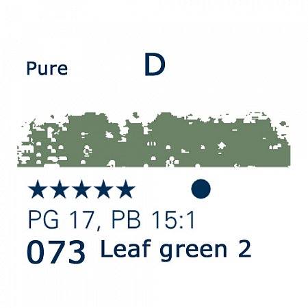 Schmincke Pastels, 073 leaf green 2 - D