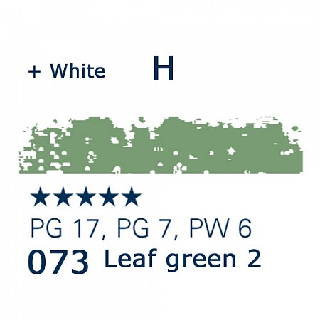 Schmincke Pastels, 073 leaf green 2 - H