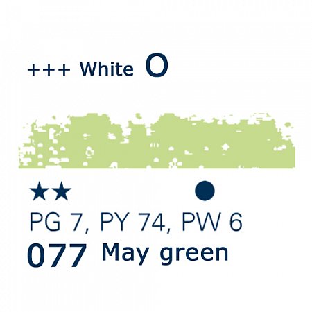 Schmincke Pastels, 077 may green - O