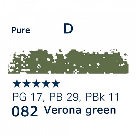 Schmincke Pastels, 082 Verona green - D