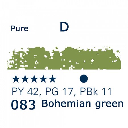 Schmincke Pastels, 083 Bohemian green - D